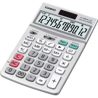 Casio JF-120 ECO calculator Desktop Display