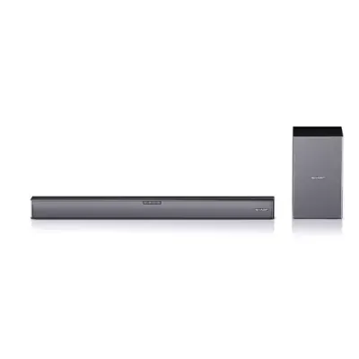 SHARP HT-SBW182 2.1 Wireless Sound Bar, Black - Thumbnail 2