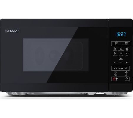 Sharp 20L 800W Solo Microwave - Black