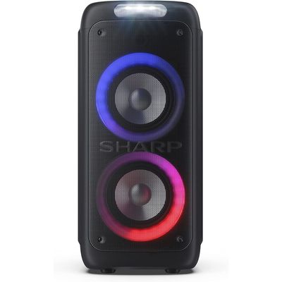 SHARP XParty Street Beat PS-949 Portable Bluetooth Speaker - Black, Black