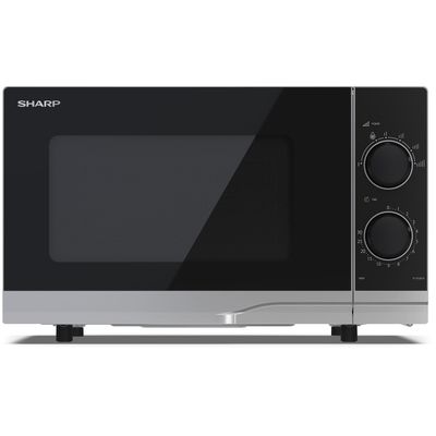 SHARP Premium Series YC-PS201AU-S Solo Microwave - Silver, Silver/Grey