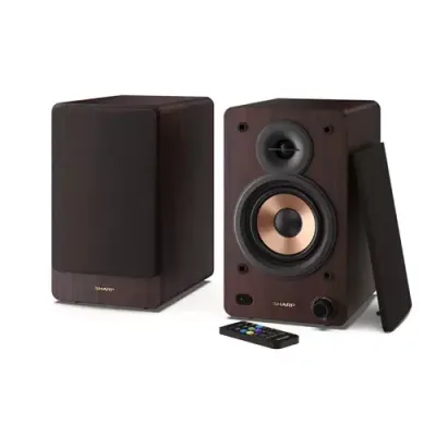 SHARP CP-SS30 Bluetooth Speaker - Brown, Brown - Thumbnail 2