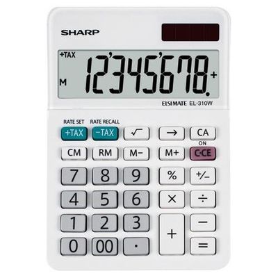 Sharp EL-310W calculator Desktop Financial White