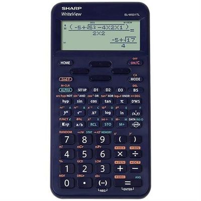 Sharp ELW531T 16 Digit Scientific Calculator Blue SH-ELW531TLBBL