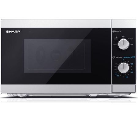 SHARP YC-MS01U-S Solo Microwave - Silver, Silver/Grey