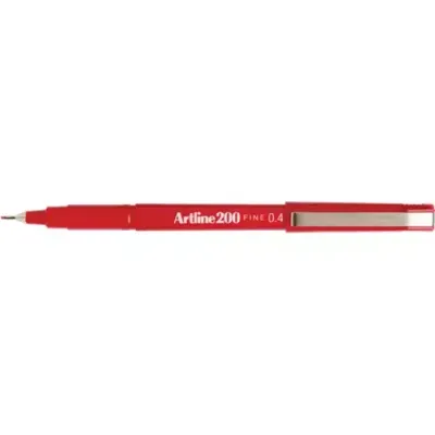Artline 200 fineliner Red 12 pc(s) - Thumbnail 2