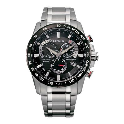 Citizen Perpetual Chrono A.T 43mm Stainless Steel Eco-Drive Men's Watch