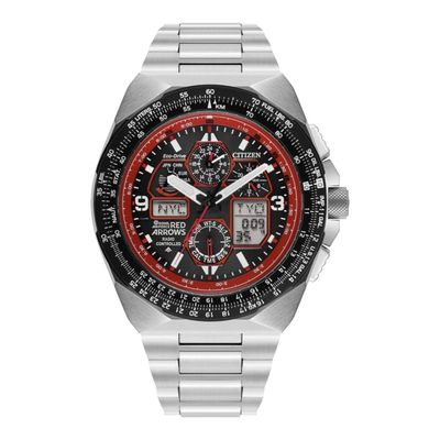 Citizen Red Arrows Skyhawk Stainless Steel Eco-Drive Watch