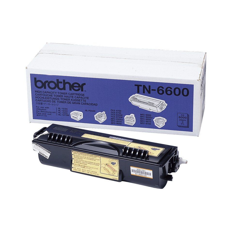 Brother TN-6600 toner cartridge 1 pc(s) Original Black - Image 1