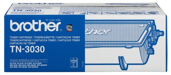 Brother Genuine TN-3030 High Yield Toner Cartridge Black