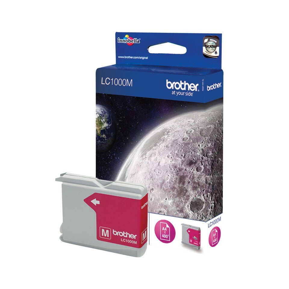 Brother LC1000M ink cartridge 1 pc(s) Original Magenta - Image 1