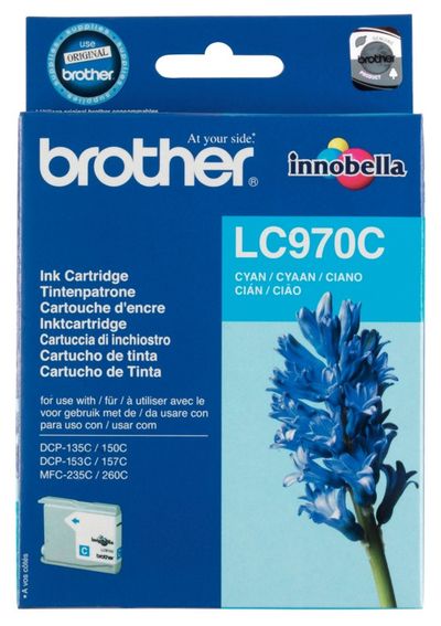 Brother LC970C ink cartridge 1 pc(s) Original Cyan