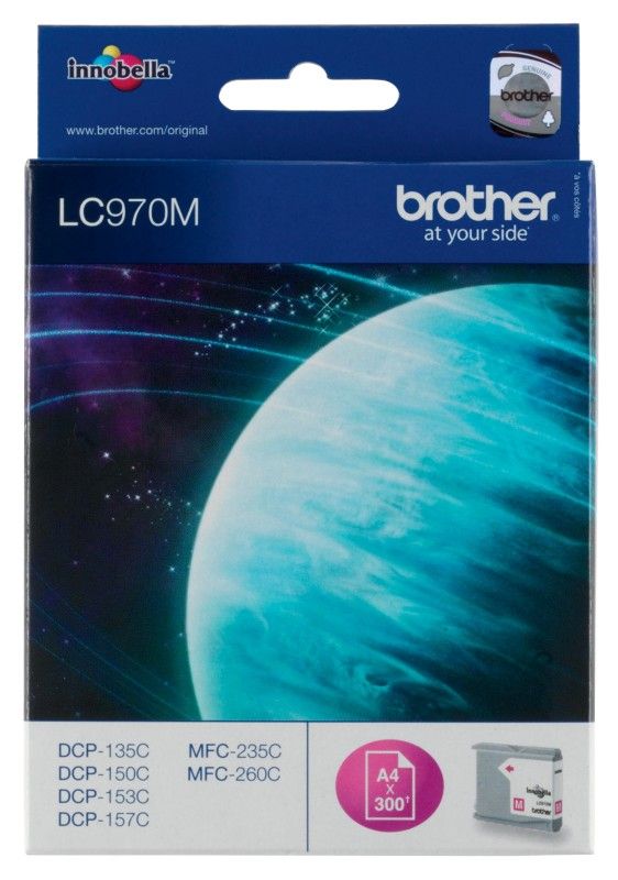 Brother LC970M ink cartridge 1 pc(s) Original Magenta - Image 1