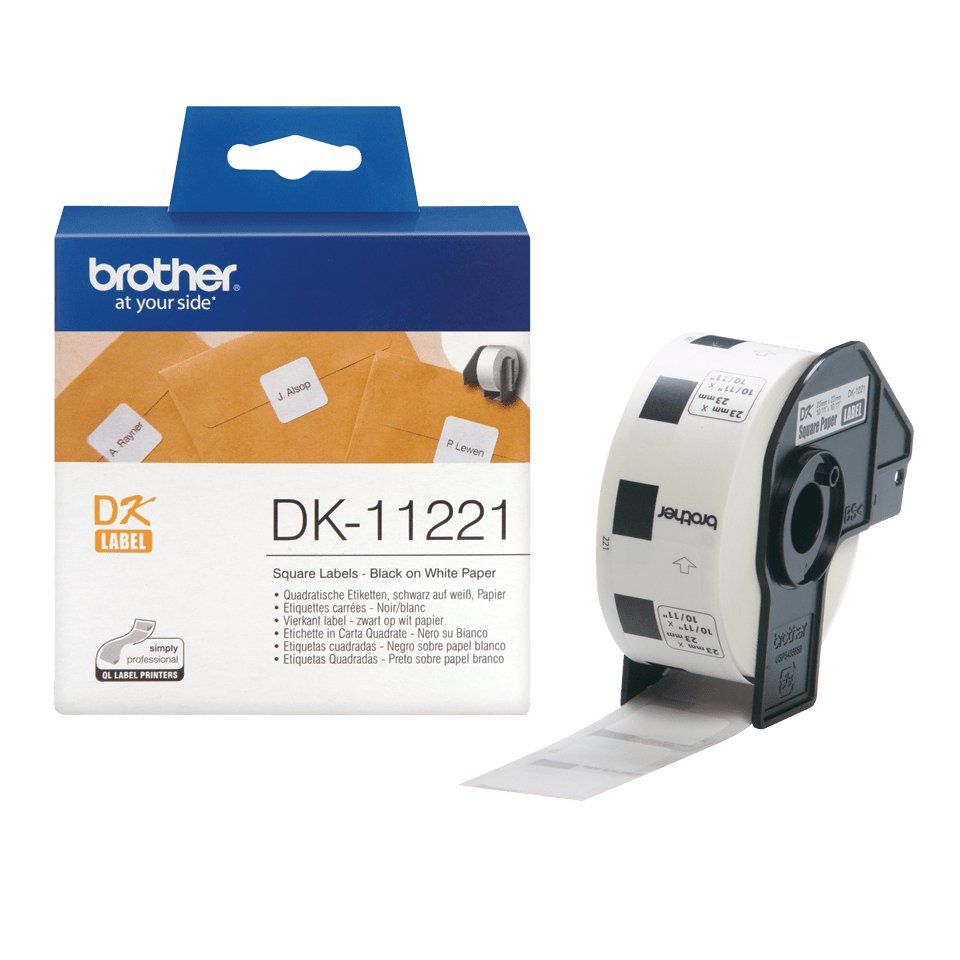 Brother Square Paper Label - Image 1