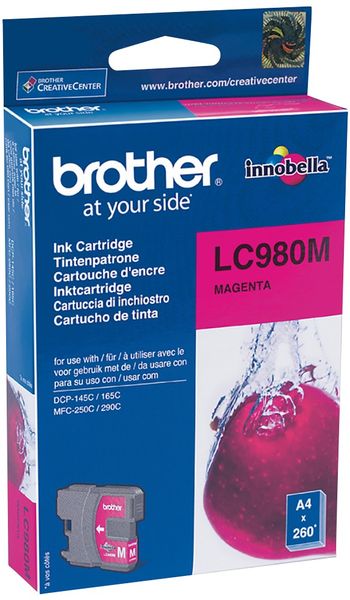 Brother LC980M ink cartridge 1 pc(s) Original Magenta