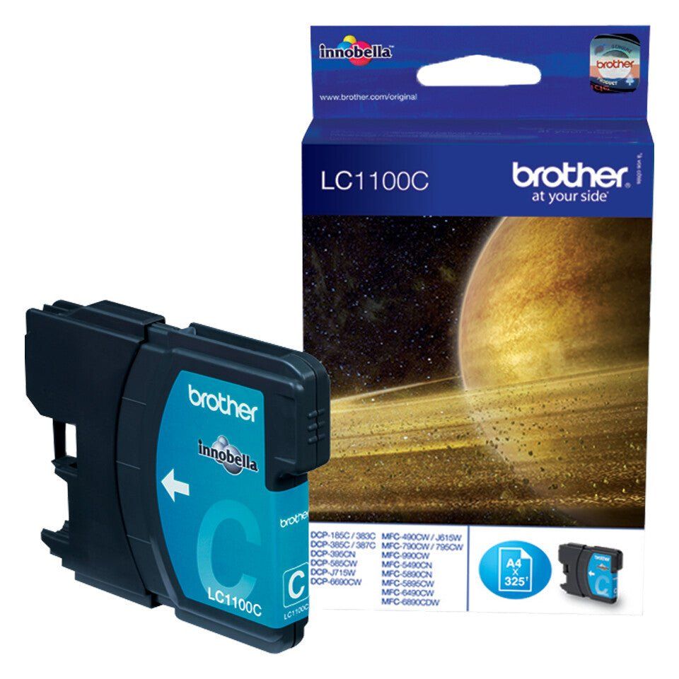 Brother LC1100C ink cartridge 1 pc(s) Original Cyan - Image 1