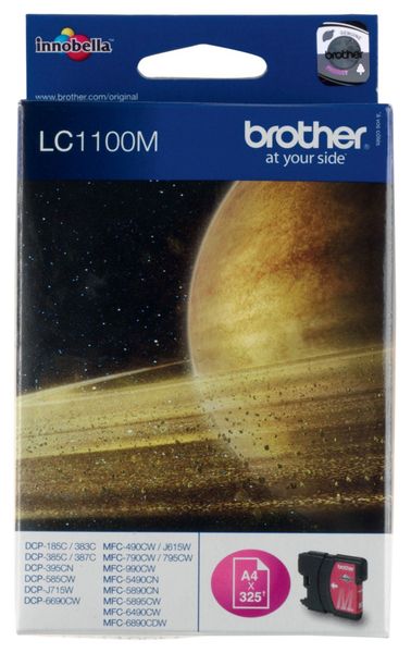 Brother LC1100M ink cartridge 1 pc(s) Original Magenta