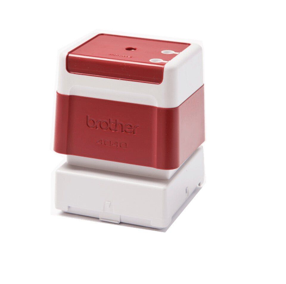 Brother PR4040R Stamp 40 x 40mm Red PR4040R6P - Image 1