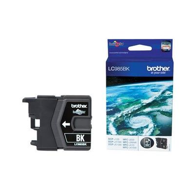 Brother LC-985BK Ink cartridge black. 300 pages ISO/IEC 24711 9ml for