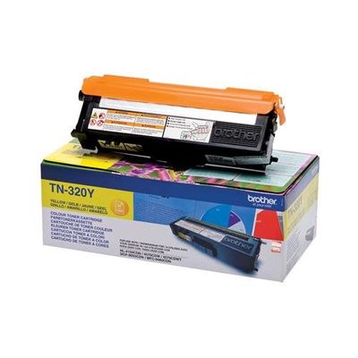 Brother TN-320Y Toner yellow. 1.5K pages ISO/IEC 19798 for Brother HL-