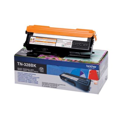 Brother TN-328BK Toner black extra High-Capacity. 6K pages ISO/IEC 197