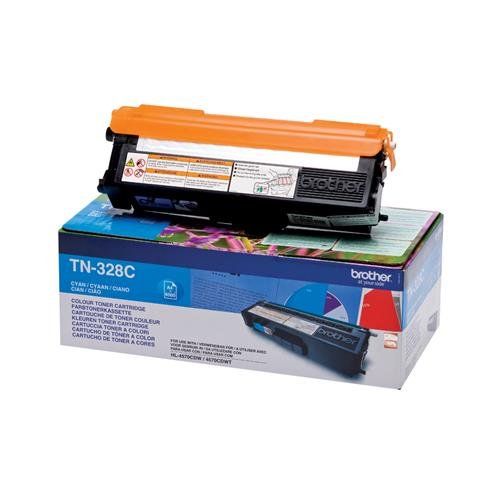 Brother TN-328C toner cartridge 1 pc(s) Original Cyan - Image 1