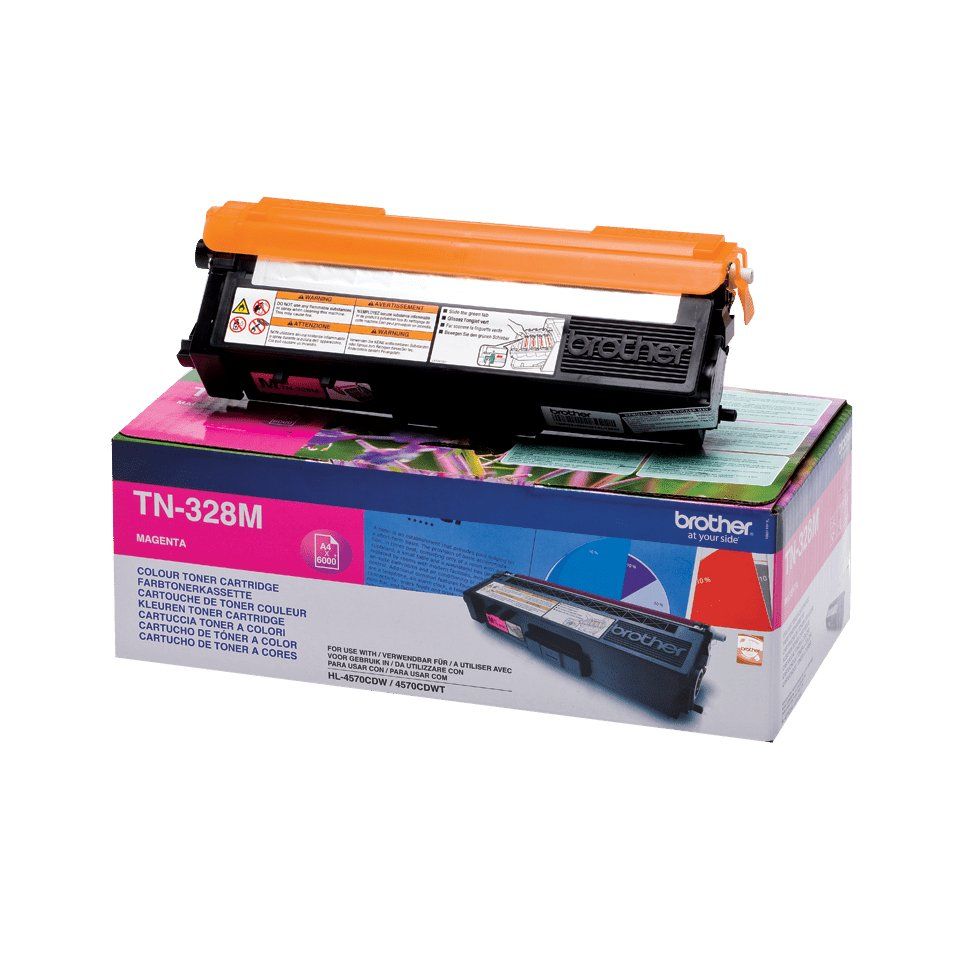 Brother TN-328M toner cartridge 1 pc(s) Original Magenta - Image 1