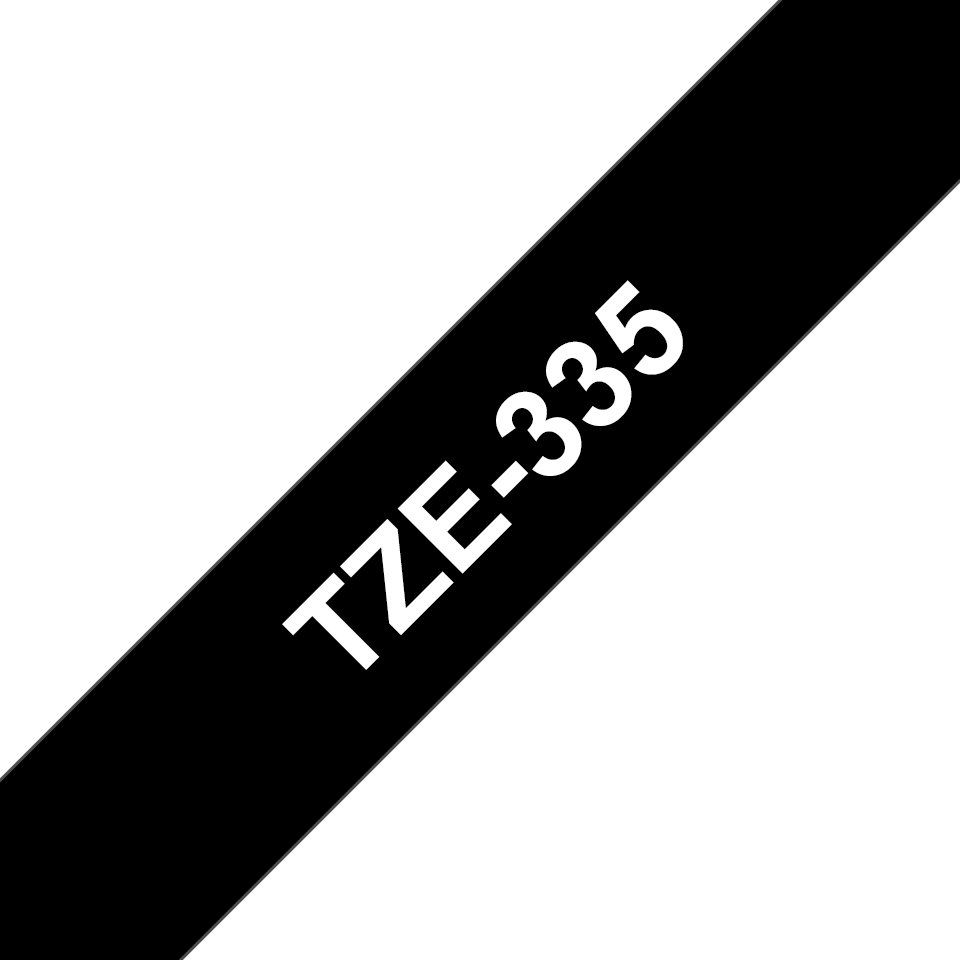 BROTHER TZE335 12 mm Blank Cassette Tape - Image 1