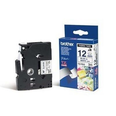BROTHER TZEFA3 12 mm Blank Fabric Tape