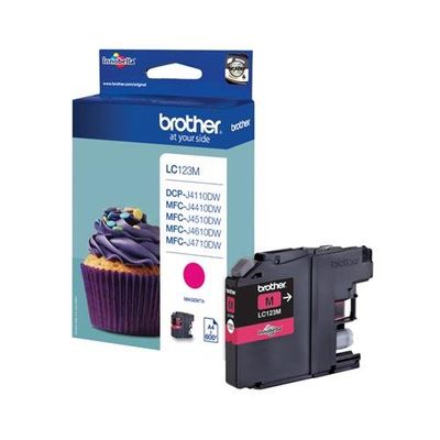 Brother LC123M ink cartridge 1 pc(s) Original Magenta