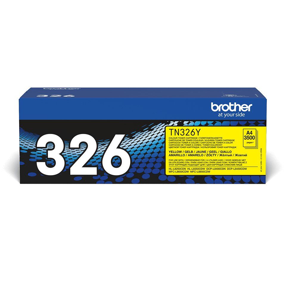 Brother TN-326Y toner cartridge 1 pc(s) Original Yellow - Image 1