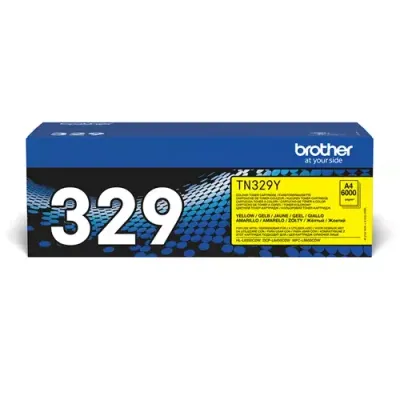 Brother TN-329Y toner cartridge 1 pc(s) Original Yellow - Thumbnail 2
