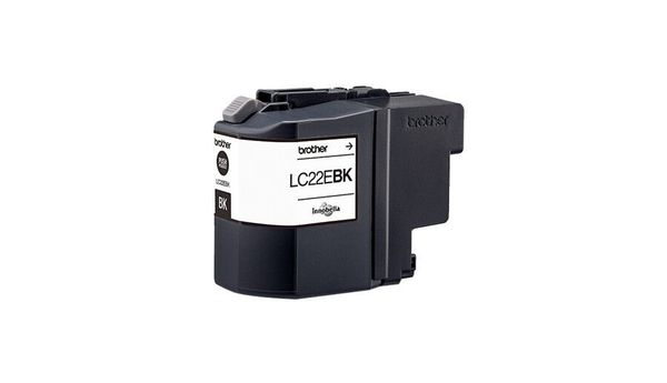 Brother LC22EBK ink cartridge 1 pc(s) Original Black - Thumbnail 2