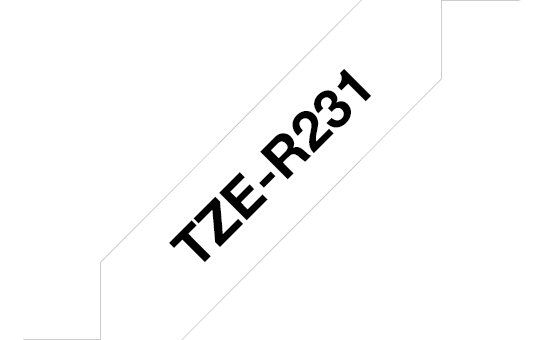 BROTHER TZER231 12 mm Blank Ribbon Tape