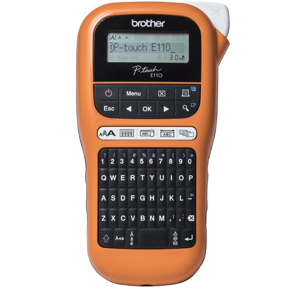 Brother PTE110VPYP1 label printer 180 x 180 DPI 20 mm/sec TZe QWERTY - Image 1