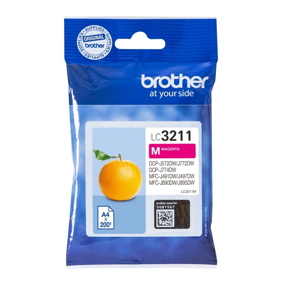 Brother LC3211M ink cartridge 1 pc(s) Original Standard Yield Magenta - Image 1