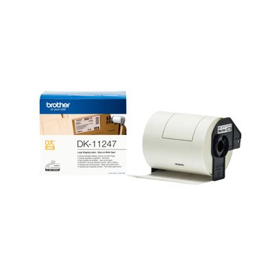 Brother DK-11247 label-making tape Black on white