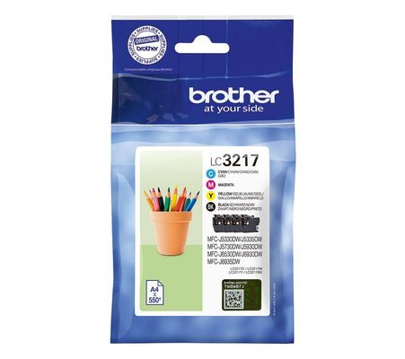Brother LC3217VAL ink cartridge 4 pc(s) Original Black Cyan Magenta Yellow