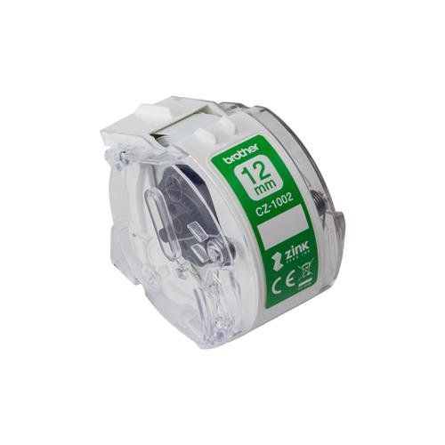 Brother CZ-1002 DirectLabel-etikettes 12mm x 5m for Brother VC 500 - Image 1