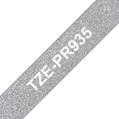Brother TZE-PR935 DirectLabel black on premium silver 12mm x 8m for Br