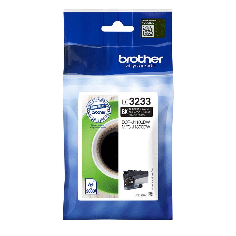 Brother LC3233BK ink cartridge 1 pc(s) Original Standard Yield Black - Image 1