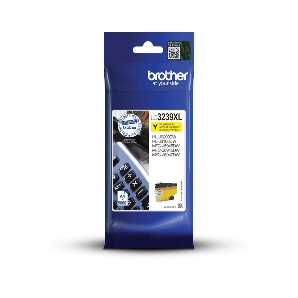 Brother LC-3239XLY ink cartridge 1 pc(s) Original High (XL) Yield Yellow - Image 1