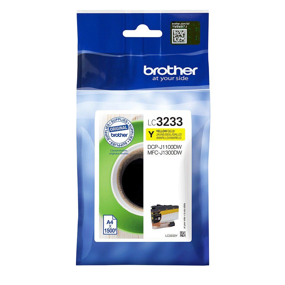 Brother LC3233Y ink cartridge 1 pc(s) Original Standard Yield Yellow - Image 1