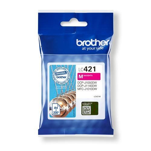 Brother LC421M ink cartridge 1 pc(s) Original Magenta - Image 1
