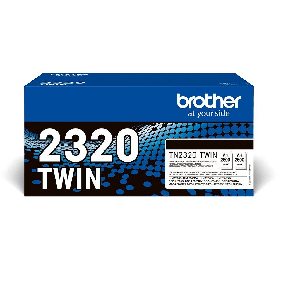 Brother TN-2320TWIN toner cartridge 1 pc(s) Original Black - Image 1