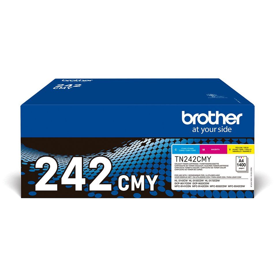 Brother TN-242CMY toner cartridge 1 pc(s) Original Cyan, Magenta, Yellow - Image 1