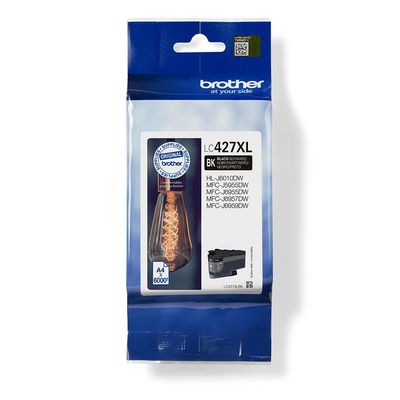 Brother LC-427XLBK Ink cartridge black high-capacity. 6K pages ISO/IEC
