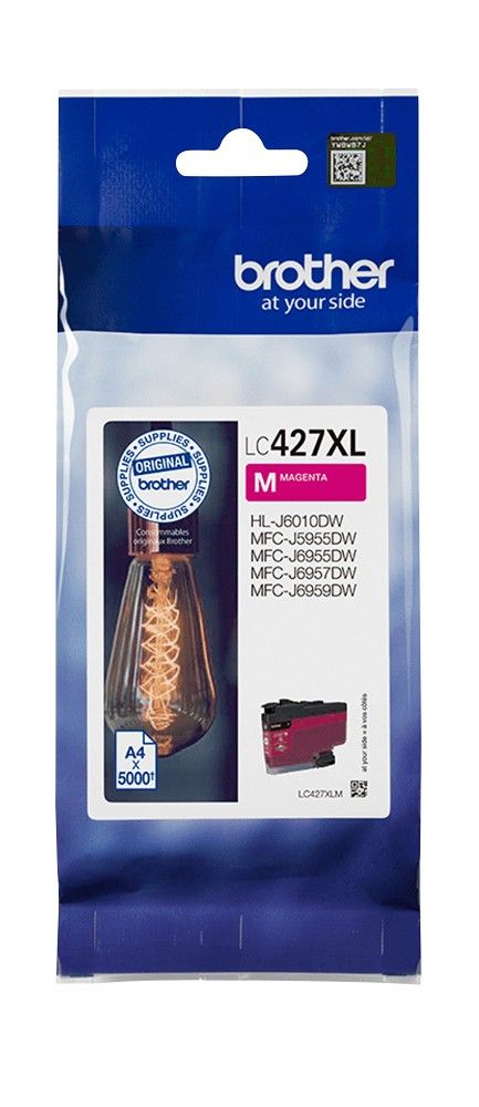Brother LC427XLM ink cartridge 1 pc(s) Original High (XL) Yield Magenta - Image 1
