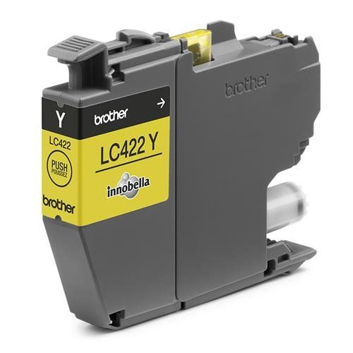 Brother LC-422Y ink cartridge 1 pc(s) Original Yellow - Image 1