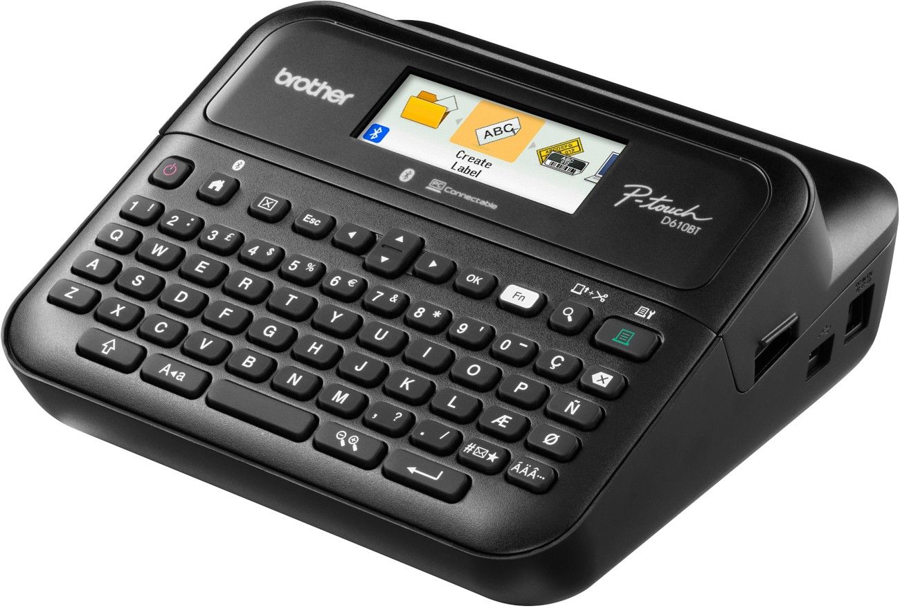 Brother PT-D610BTVP label printer Thermal transfer Wired & Wireless TZe Bluetooth - Image 1